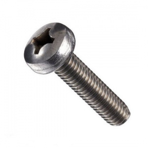 Винт 4*14 мм с полукруглой головой DIN-7985