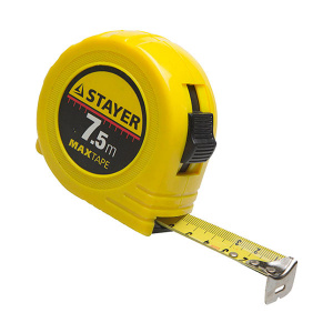 Рулетка 7 м*25 мм пластиковый корпус STAYER