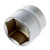 Головка торцевая 32 мм 1/2" TUNDRA premium