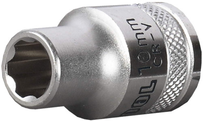 Головка торцевая 10 мм 1/2" KRAFTOOL