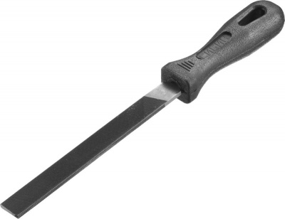 Напильник плоский 150 мм с пластиковой рукояткой СИБИН