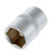 Головка торцевая 19 мм 1/2" TUNDRA premium