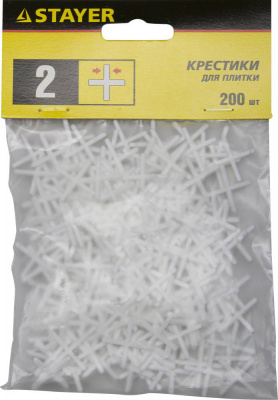 Крестики для кафеля 2 мм (200 шт) STAYER