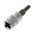 Головка торцевая с битой HEX4 1/4" TUNDRA premium