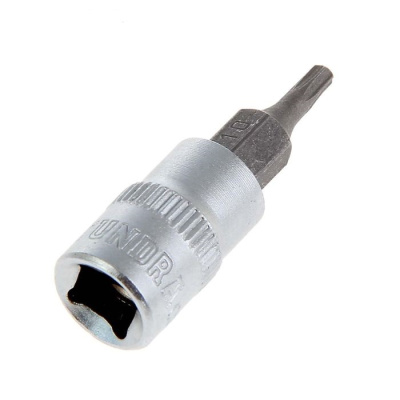 Головка торцевая с битой Т10 1/4" TUNDRA premium