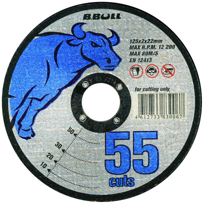 Диск отрезной 230*2,0*22 B.Bull
