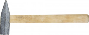 Молоток 600 г с деревянной рукояткой НИЗ