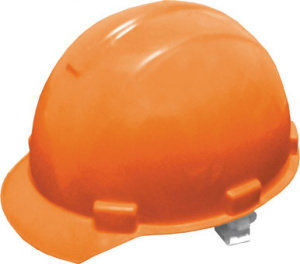 Каска строительная оранжевая
